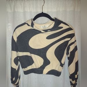 H&M cropped hoodie